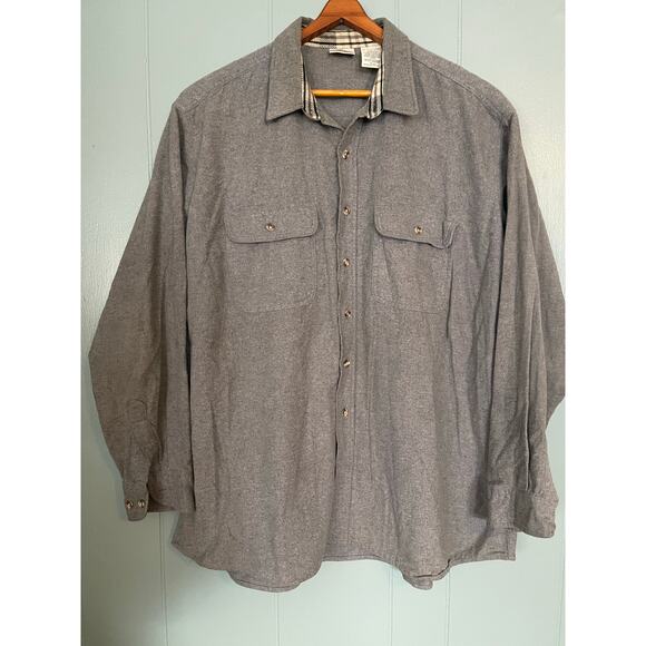 Field & Stream Other - Vtg Field & Stream 100% Cotton Flannel shirt men's button-down 2XLT heavy wt